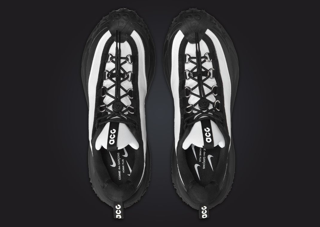 Comme des Garcons x Nike ACG Mountain Fly 2 Low Black White Top
