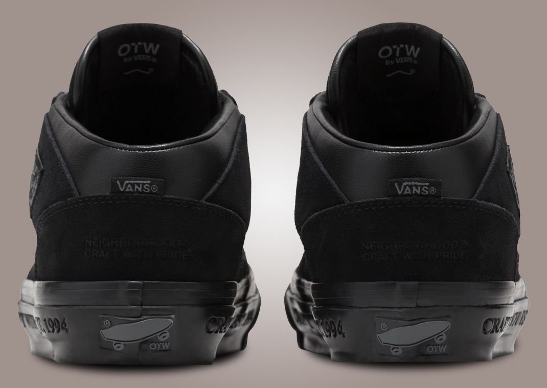 NEIGHBORHOOD x Vans OTW Half Cab 33 Black Back