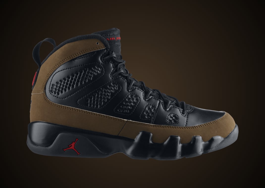 Air Jordan 9 Retro Olive (2012 Release Pictured)