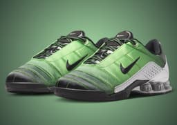 Forget-Me-Nots x Nike T90 Shox Magia Green Gusto (W) - Angle