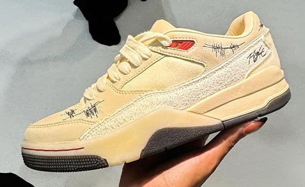 Who Decides War x Jordan Flight Court Coconut Milk (W)