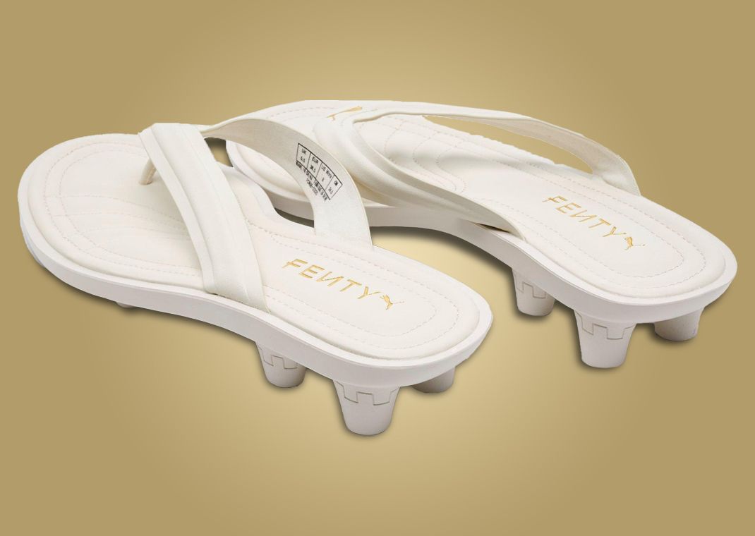 Fenty x Puma Cat Cleat White Angle