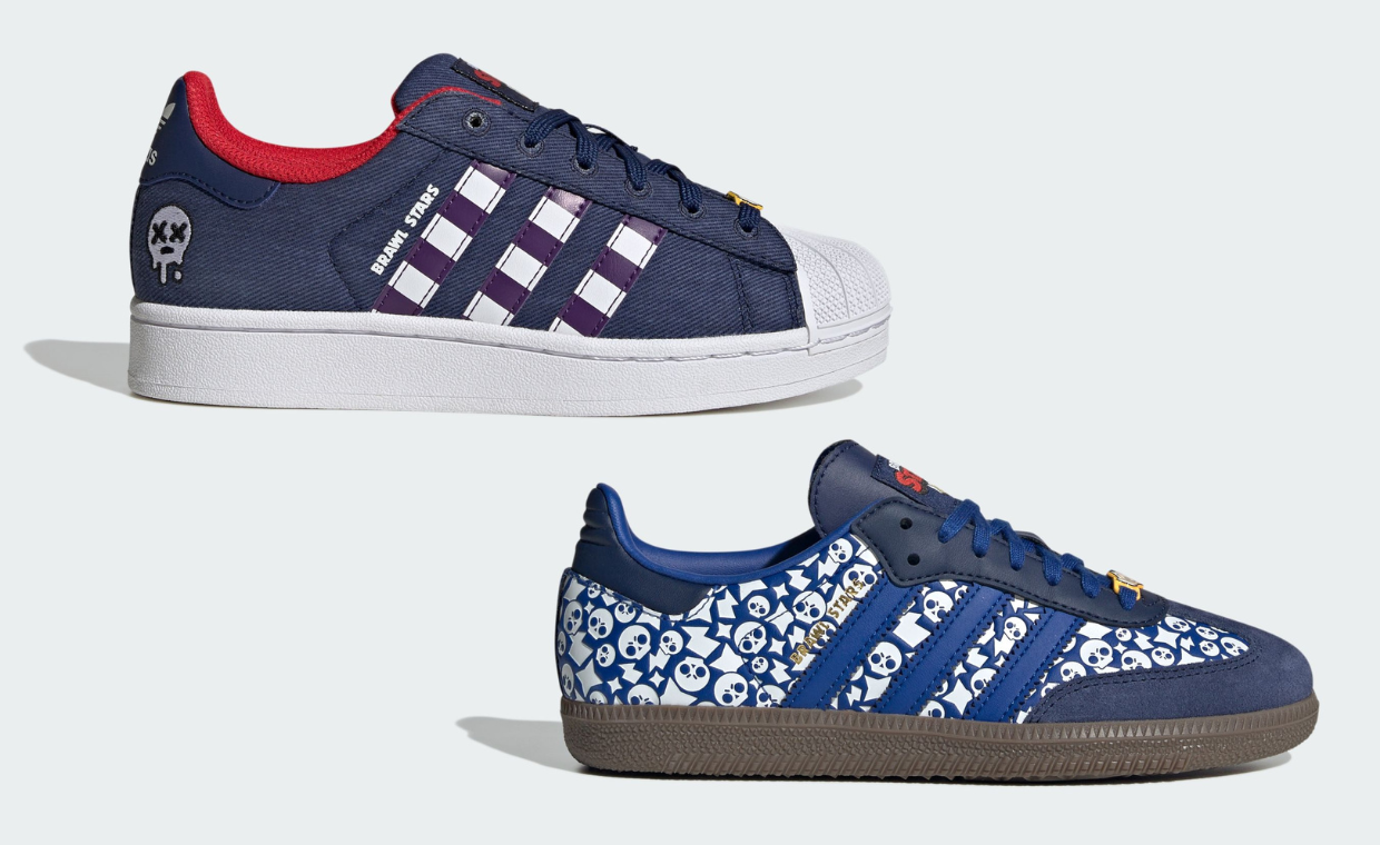 The adidas x Brawl Stars Collab Collection Adds Youth Superstars and Sambas to the Action