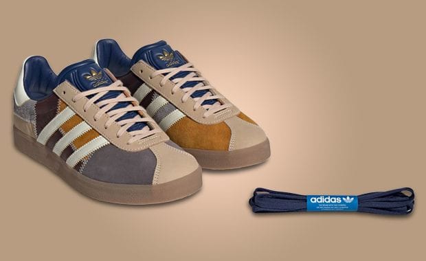 The atmos x adidas Gazelle 85 Patchwork Releases in 2024