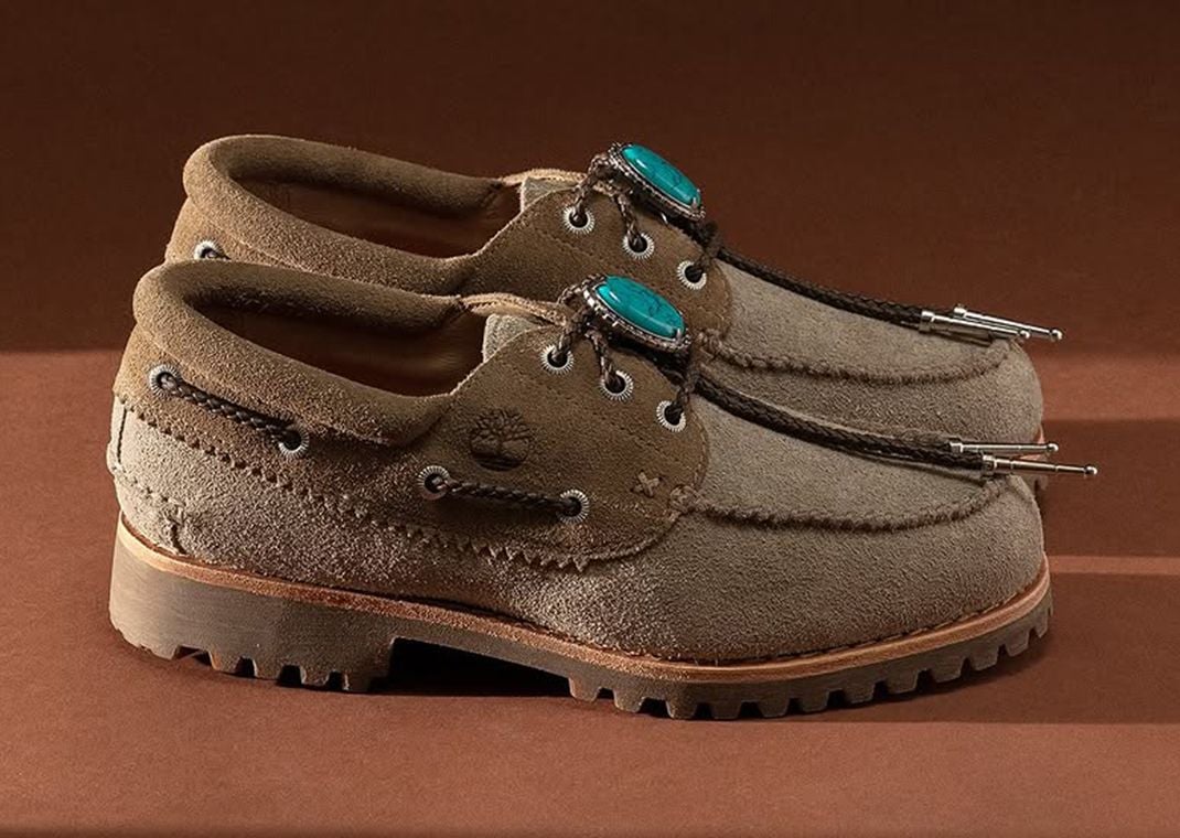 The Packer x Timberland 3-Eye Handsewn Boat Shoe Santa Fe The Packer x Timberland 3-Eye Handsewn Boat Shoe Santa Fe