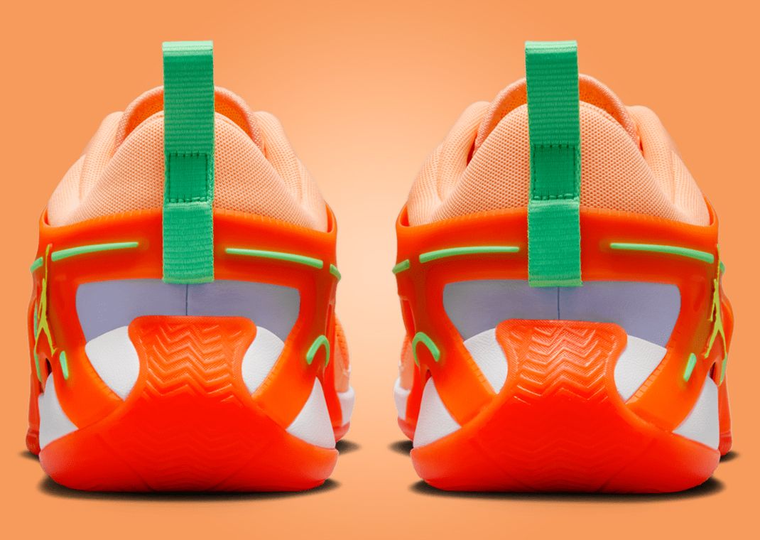 Jordan Heir Orange Heel