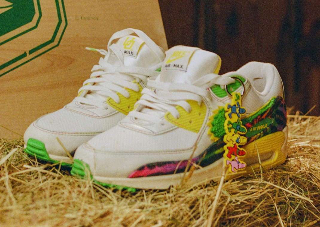 Grateful Dead x University of Oregon x Nike Air Max 90 Grateful Ducks