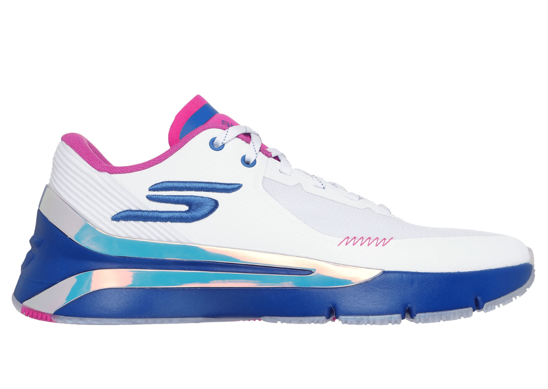 Skechers SKX Full-Court Press White Lavender Blue