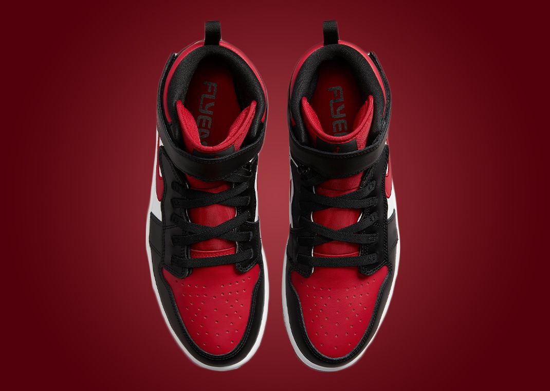 シューズ(男性用) Nike Air Jordan1 High Flyease Black/Red Nike Air Jordan 1 Flyease 