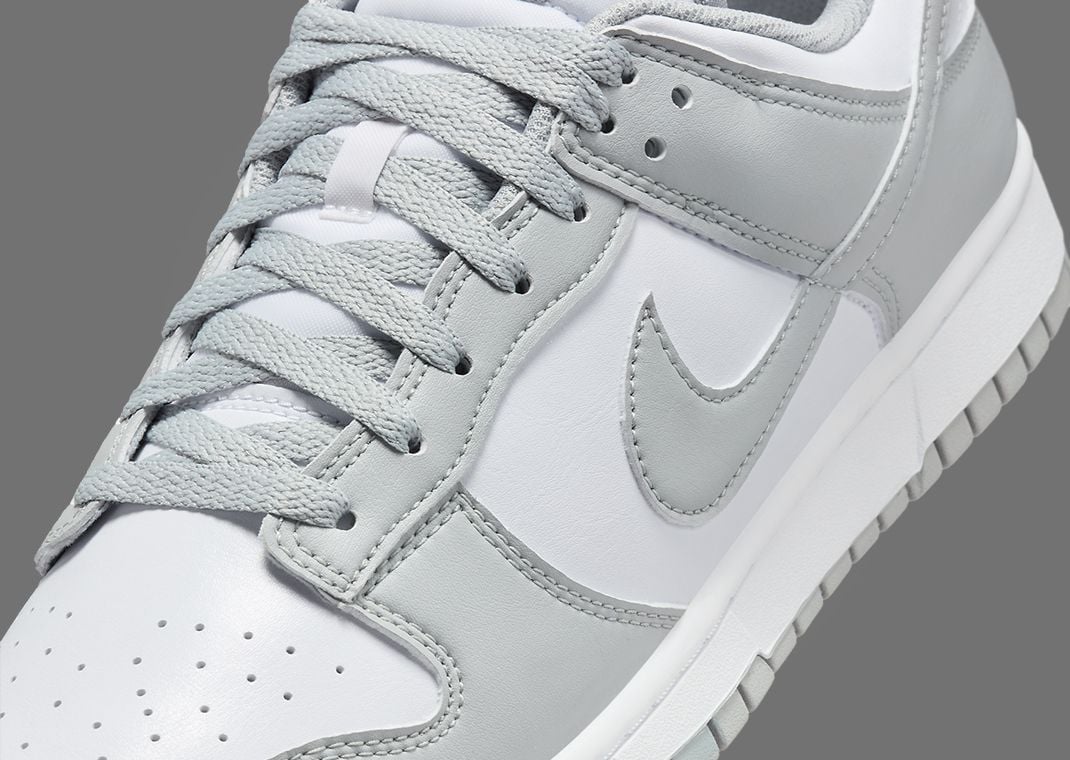 Nike Dunk Low White Light Smoke Grey