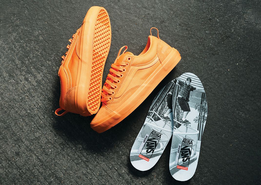Atiba Jefferson x Vans Old Skool 36+ Orange