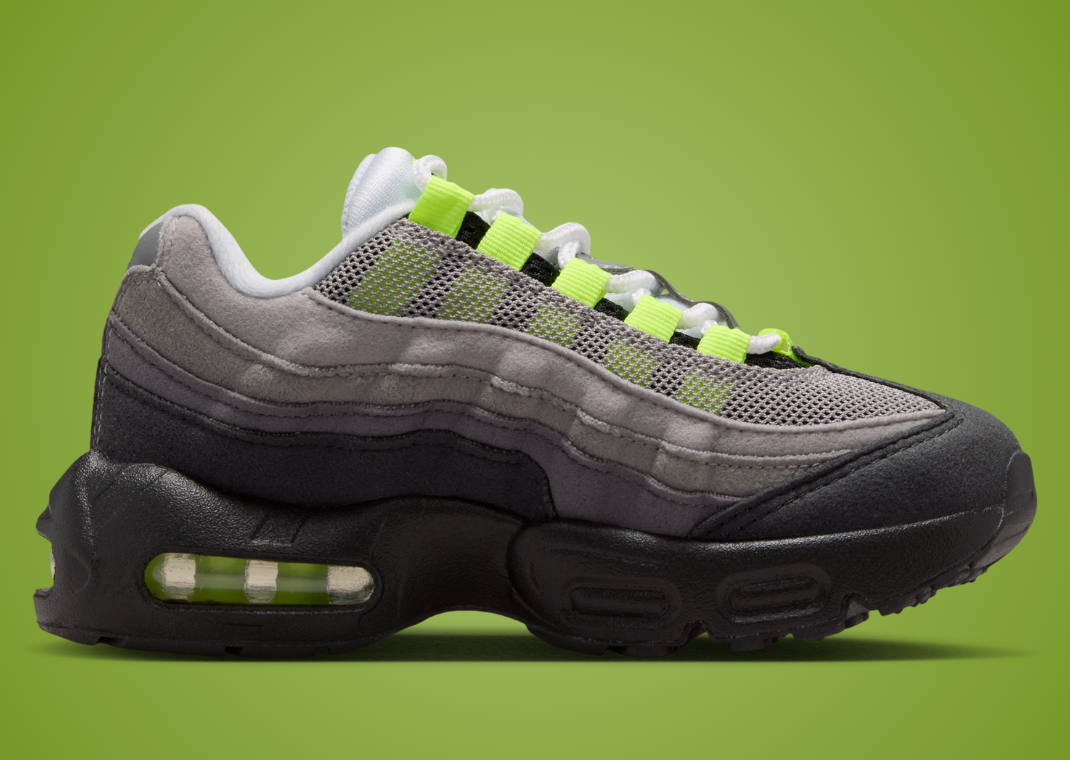 Nike Air Max 95 OG Big Bubble Neon (PS) Medial