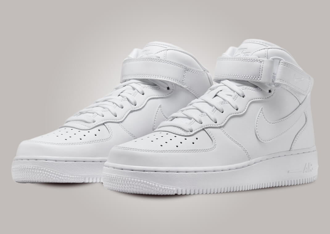 Nike Air Force 1 Mid Fresh White