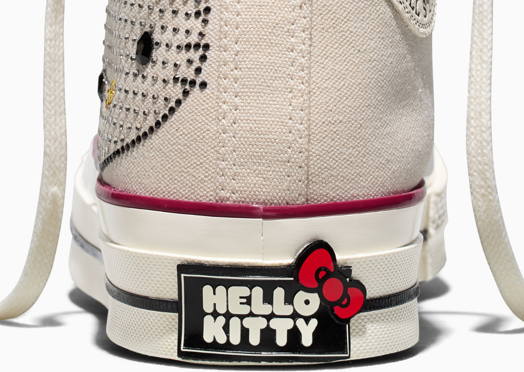 Hello Kitty x Converse Chuck Taylor 70 Swarovski - Heel Detail