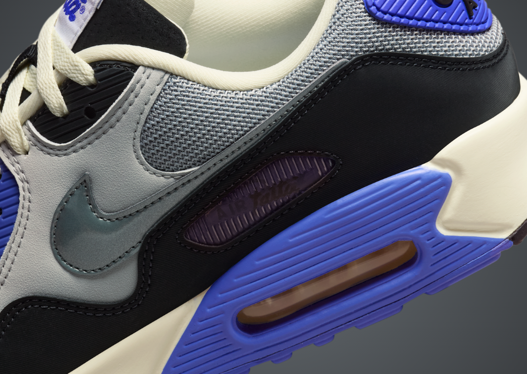 Patta x Nike Air Max 90 Waves Sapphire Detail