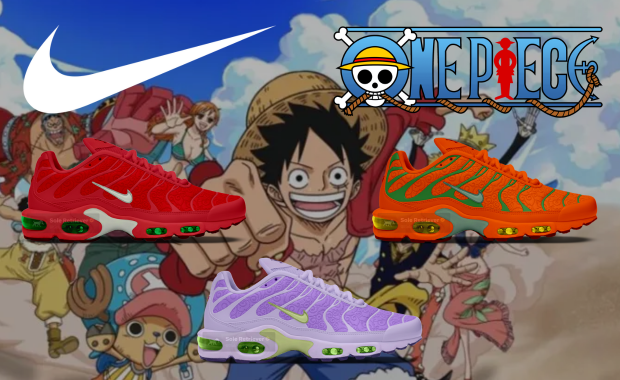 Photo: soleretriever.com One Piece’s Devil Fruit Nike Collaboration Includes Three Air Max Plus Colorways