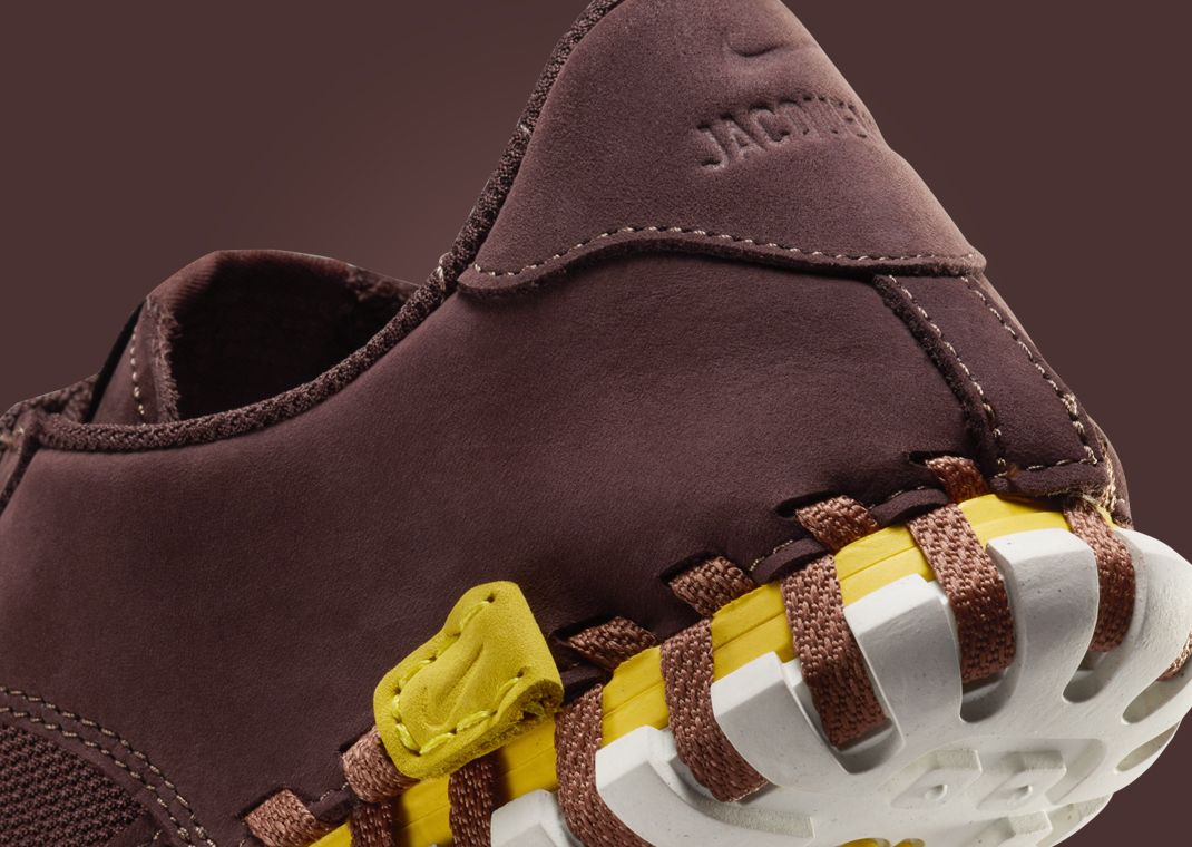 Jacquemus x Nike J Force 1 Earth Heel Detail
