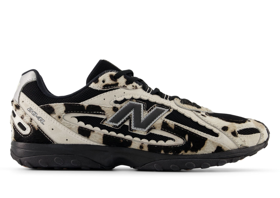 atmos Pink x New Balnace 204L Cow Girl Black - Lateral