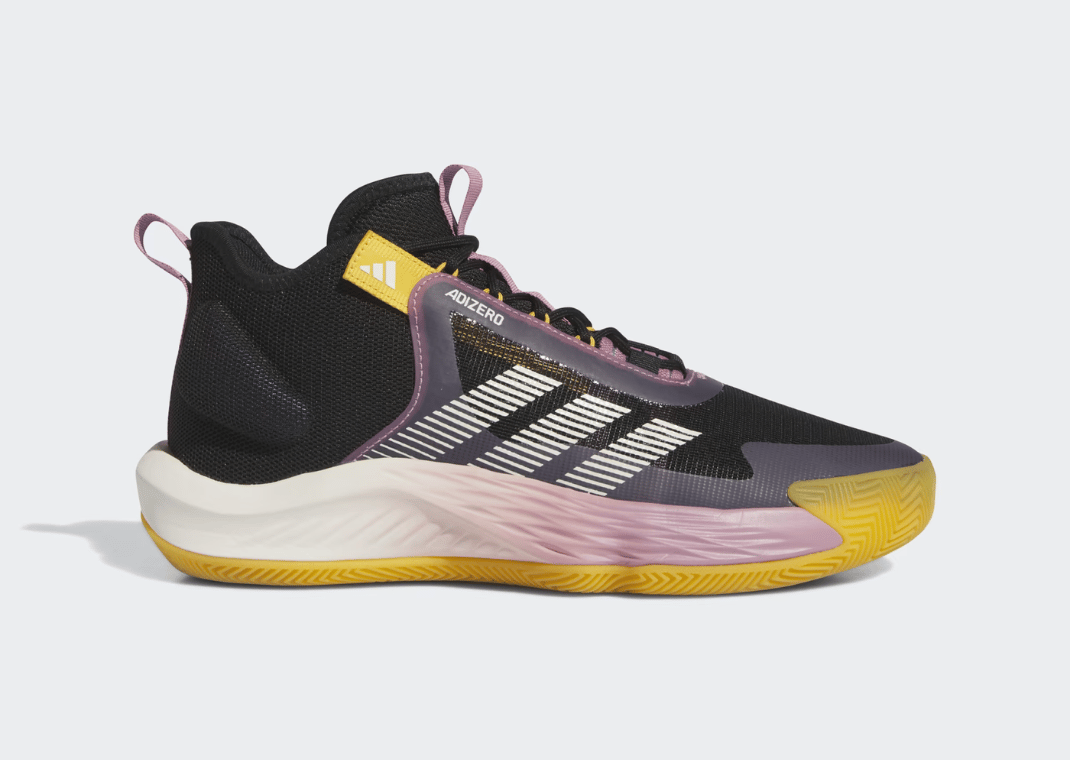 adidas adiZero Select Core Black Preloved Yellow Lateral