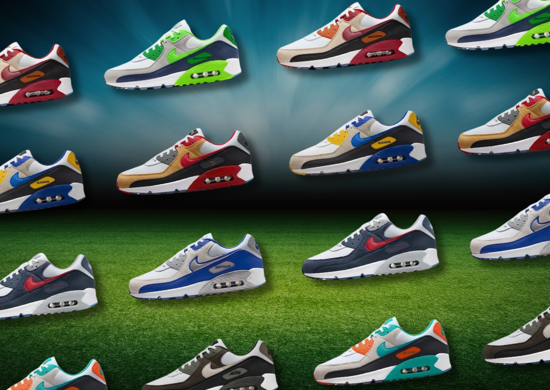 Best Air Max 90 x NFL Team Sneaker