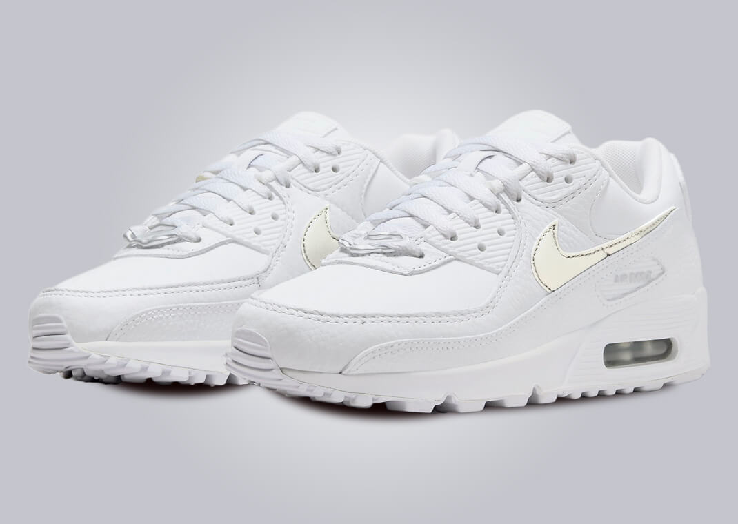 Nike Air Max 90 Liquid Metal White (W)