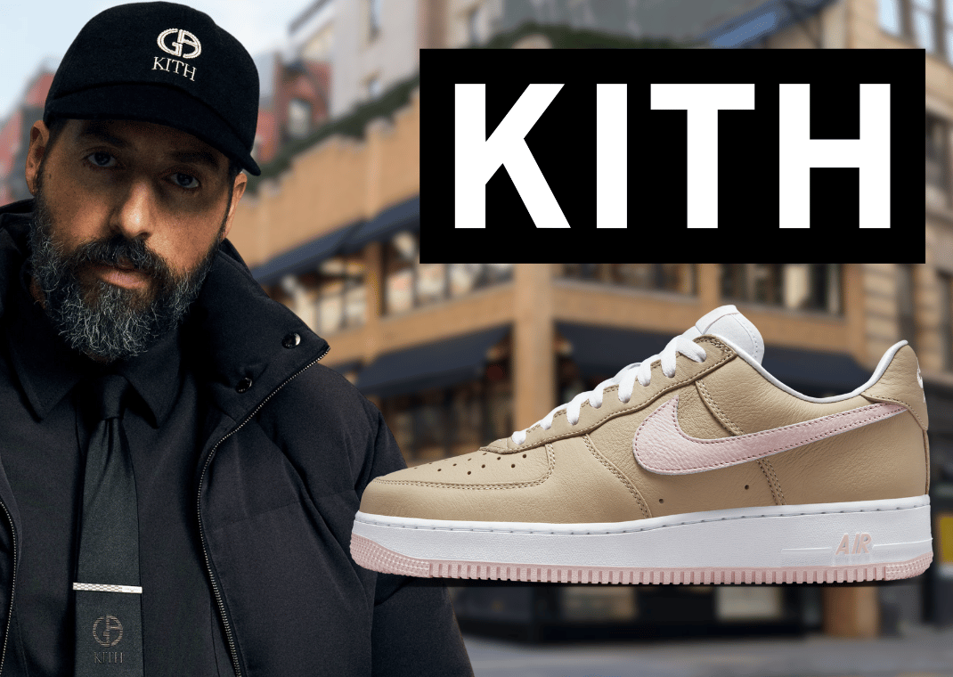 Kith x Nike Air Force 1 Low Linen GS Teaser
