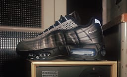 Palace Skateboards and Nike Debut a Silver and Black Gradient Air Max 95 Collab
