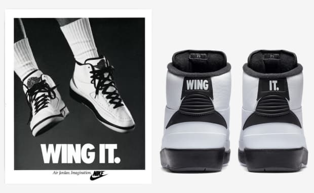 Jordan 2 Wing It Heel With Poster That Inspired 