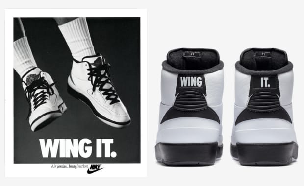 The Air Jordan 2 Wing It Pays Homage to the 80's Wing It Poster