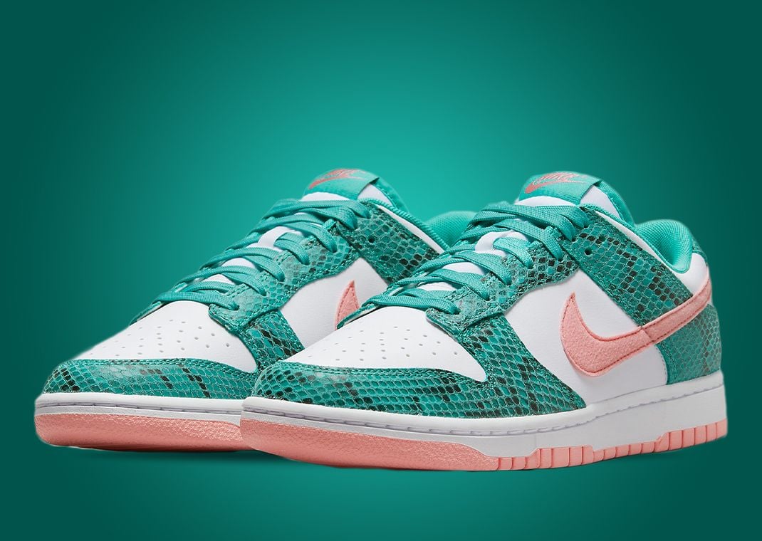 Nike Dunk Low "Turquoise Python"