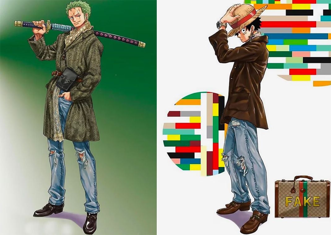 Gucci x One Piece Lookbook (2020)