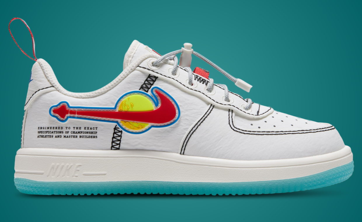 LEGO’s Latest Nike Collab Turns a Kids Air Force 1 Into an Astronaut 