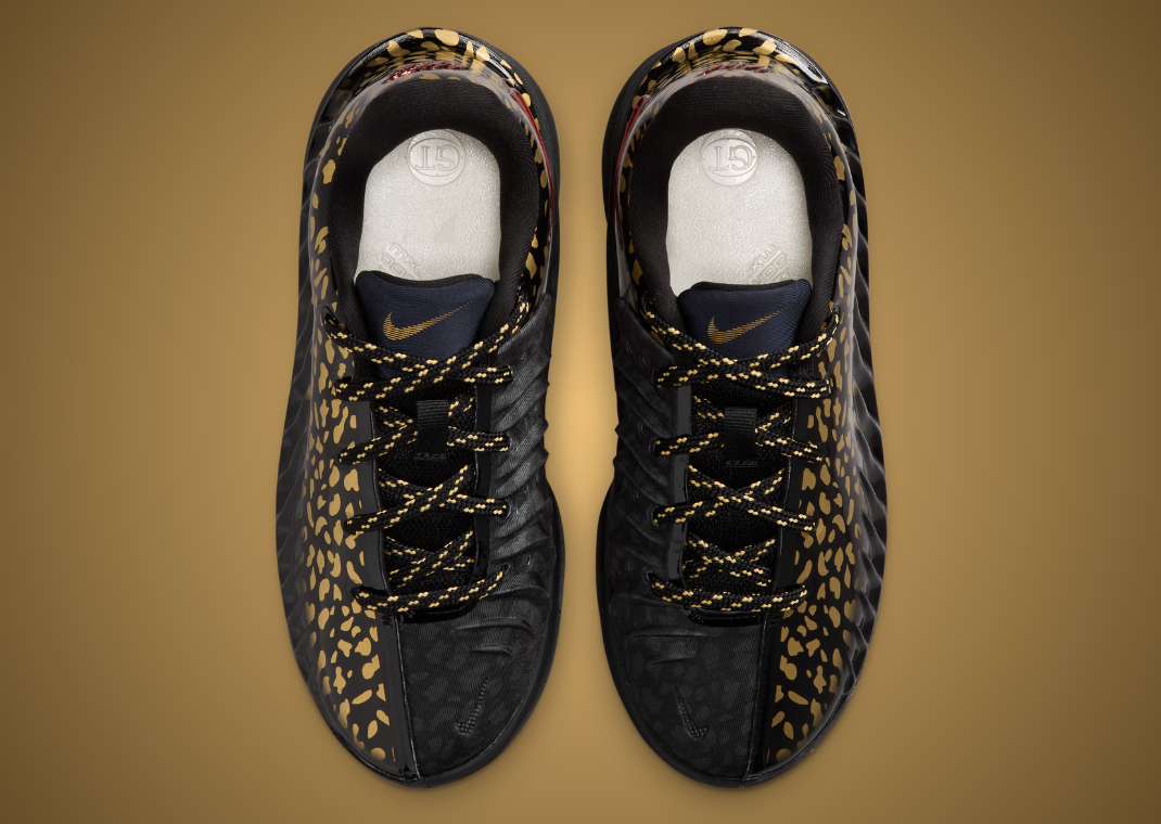 Victor Wembanyama x Nike GT Cut 4 Gold Panther PE - Top