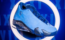 UNC Debuts an Air Jordan 14 PE Covered in University Blue Suede
