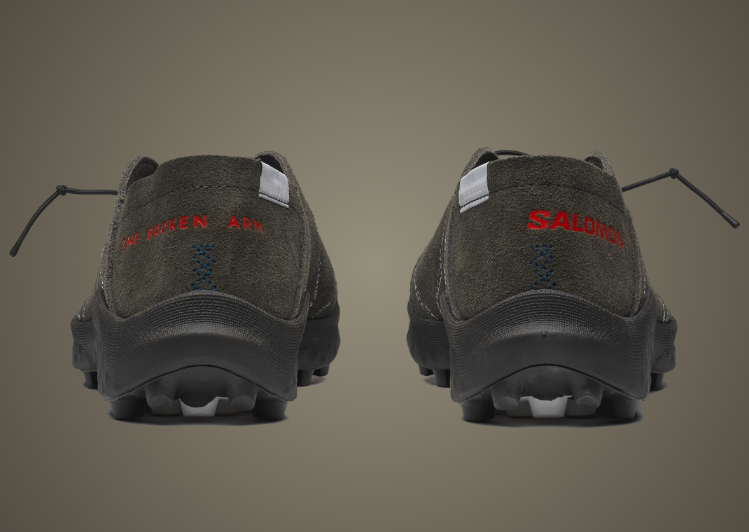 The Broken Arm x Salomon Savát Black Olive - Back