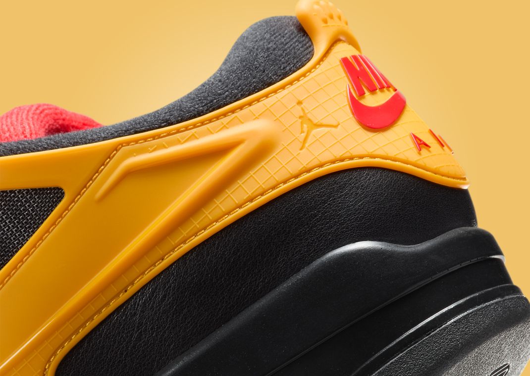 Air Jordan 4 RM Bruce Lee Heel Detail