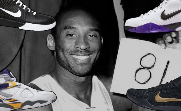 Kobe Bryant's Top 10 Scoring Games and the Sneakers he Wore