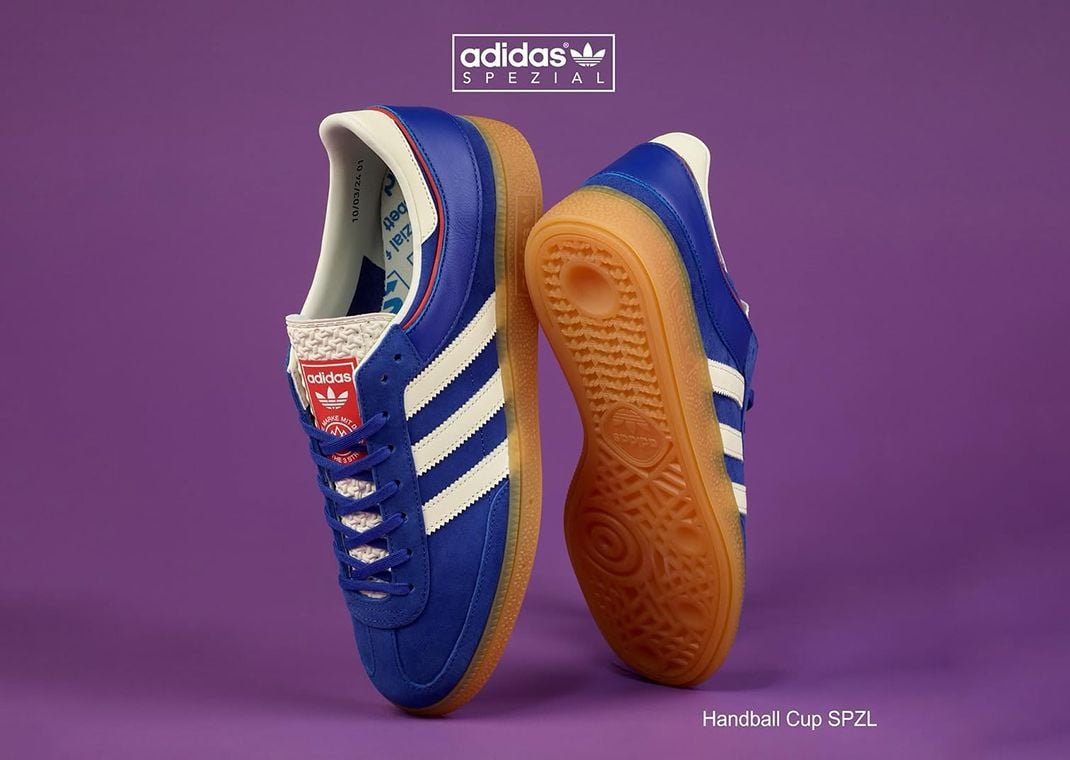 adidas Handball Cup SZPL Semi Lucid Blue Cream White