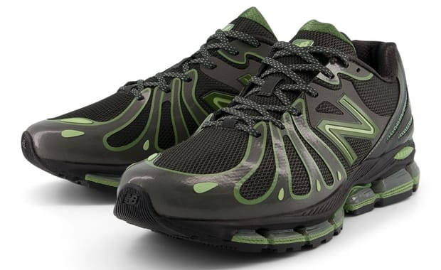New Balance Adds Black and Neon Green to the Teardrop Upper ABZORB 1890 