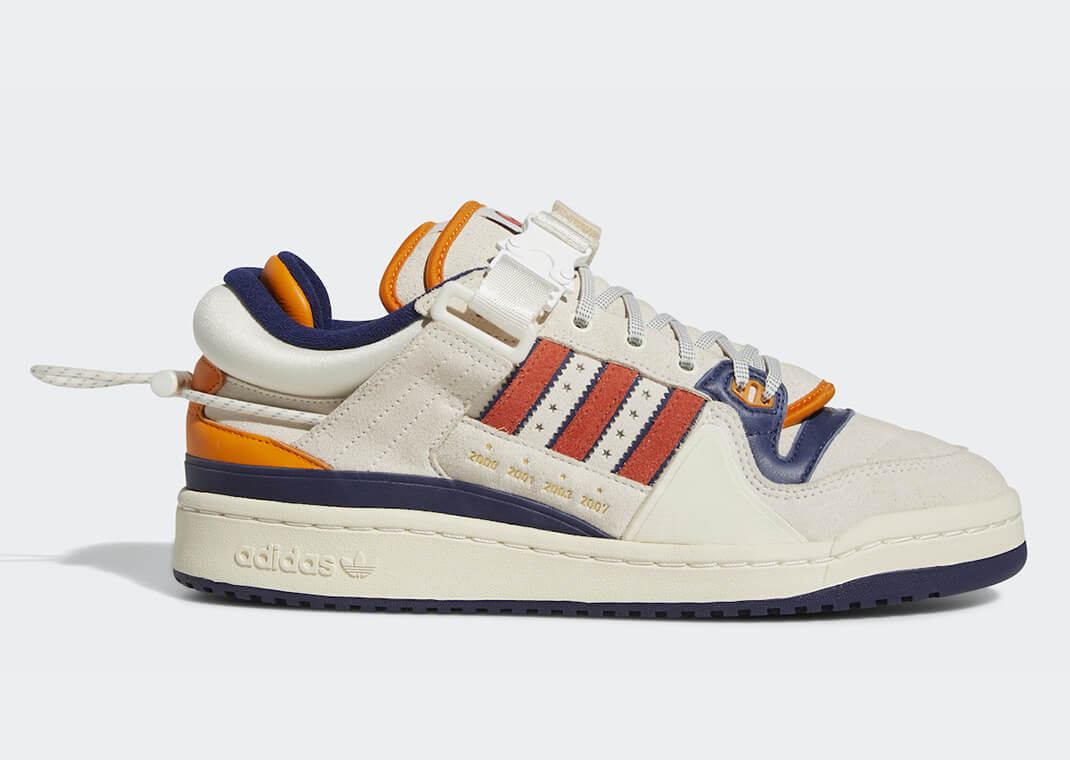 Bad Bunny x adidas Forum Buckle Low Cangrejeros de Santurce Lateral