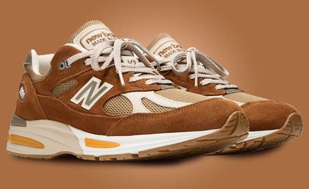 New Balance 992v1 Made In UK Caramel Cafe