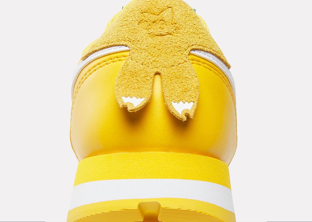 Sonic the Hedgehog 3 x Reebok Classic Leather Tails (GS) Heel Detail