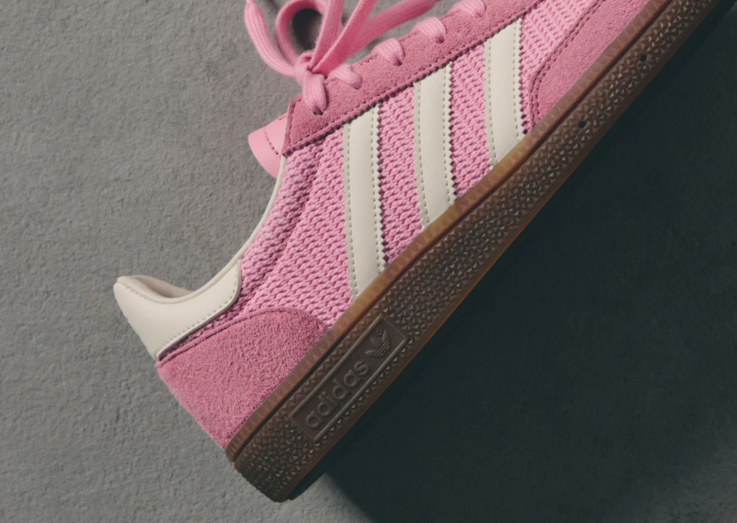 Kith x Messi x adidas Handball Spezial Light Pink - Detail
