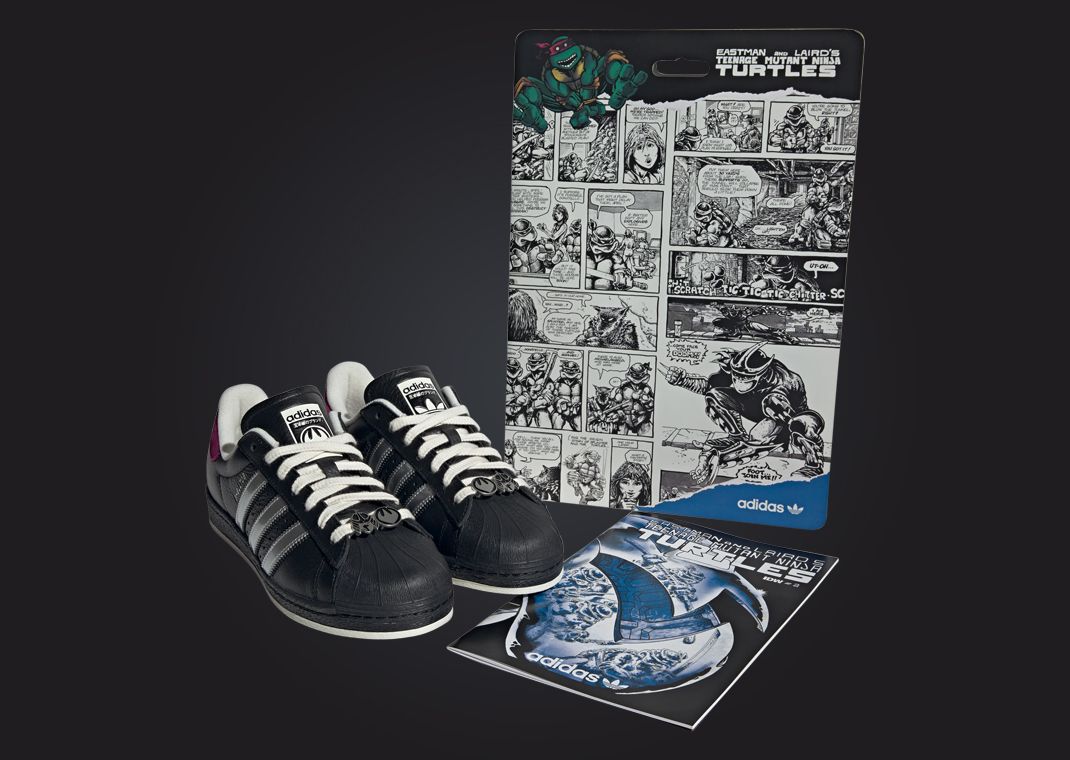 Teenage Mutant Ninja Turtles x adidas Superstar Shredder Angle