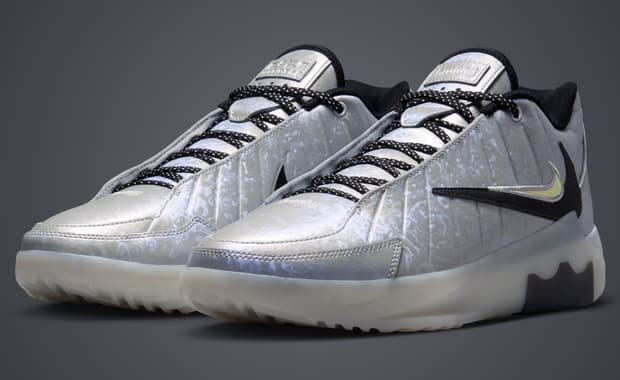 Nike LeBron Witness 9 Bronny James Metallic Silver PE
