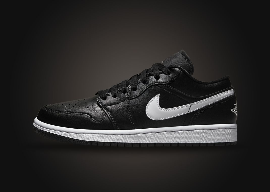 Air Jordan 1 Low Black White