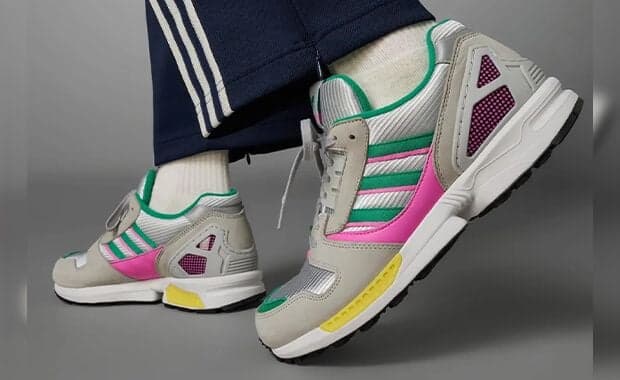 adidas Dresses the ZX8000 in Court Green and Screaming Pink