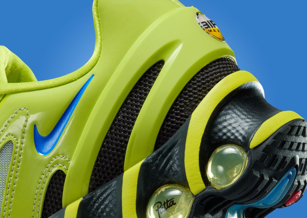 Patta x Nike Air Max DN8 Cyber Heel Detail