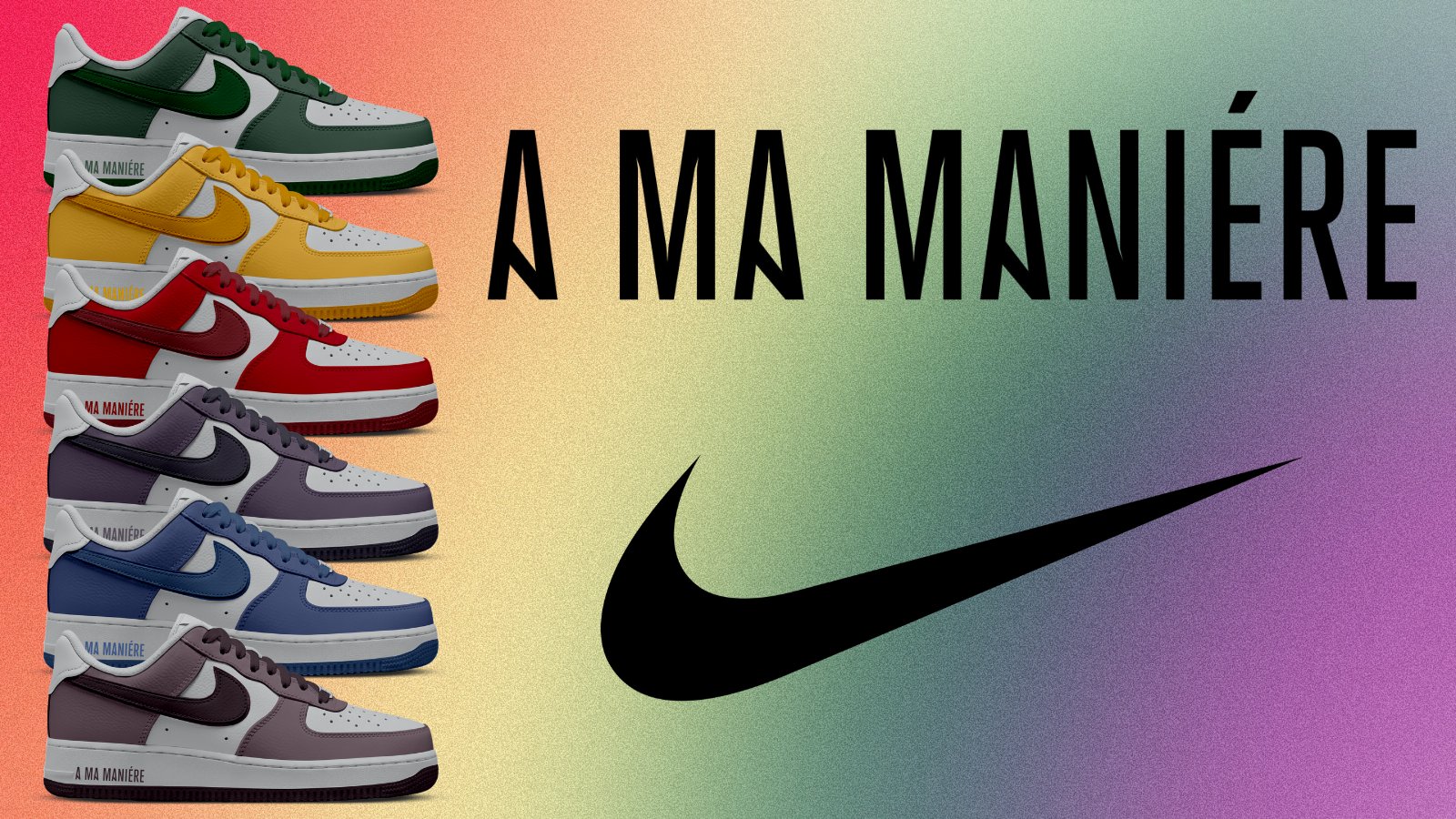 A Ma Maniere is Launching Six New Nike Air Force 1 Collabs