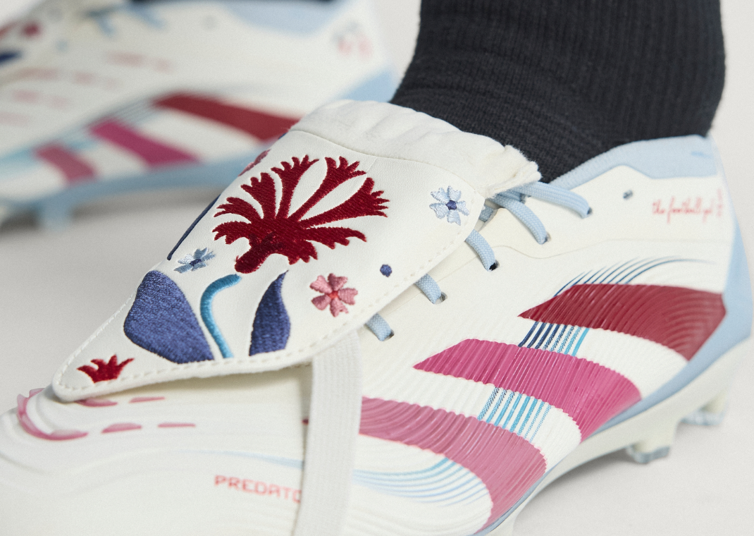 The Football Gal x adidas Predator Elite Fold-Over Tongue Detail